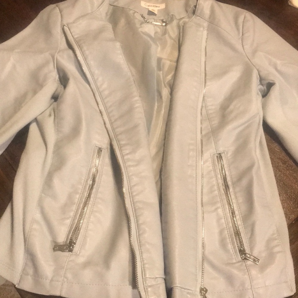 Calvin Klein Light Blue Jacket - Picture 4 of 4